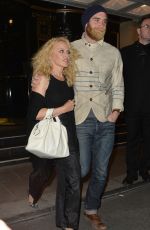 KYLIE MINOGUE at Dorchester Hotel in London 04/23/2016