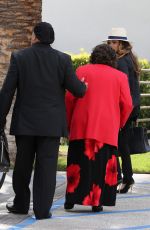 LA TOYA JACKSON Out in Los Angeles 03/30/2016
