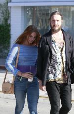 LANA DEL REY Out for Lunch at Cecconi