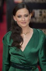 LARA PULVER at 2016 Olivier Awards in London 04/03/2016