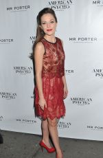 LAURA OSNES at American Psycho Broadway Opening Night in New York 04/21/2016