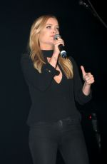 LAURA WHITMORE at a Charity Night for Homelessness in Dublin 04/24/2016