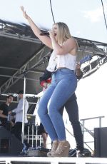LAUREN ALANIA Performs at 4th ACM Party for a Cause Festival in Las Vegas 04/01/2016