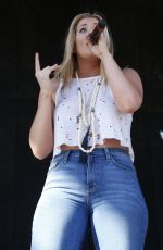 LAUREN ALANIA Performs at 4th ACM Party for a Cause Festival in Las Vegas 04/01/2016