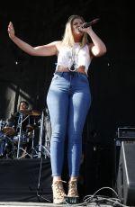 LAUREN ALANIA Performs at 4th ACM Party for a Cause Festival in Las Vegas 04/01/2016