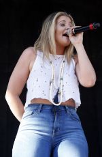 LAUREN ALANIA Performs at 4th ACM Party for a Cause Festival in Las Vegas 04/01/2016