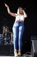 LAUREN ALANIA Performs at 4th ACM Party for a Cause Festival in Las Vegas 04/01/2016