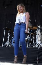 LAUREN ALANIA Performs at 4th ACM Party for a Cause Festival in Las Vegas 04/01/2016