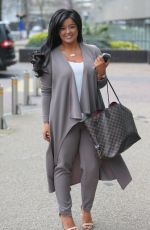 LAUREN MURRAY at ITV Studios in London 04/15/2016