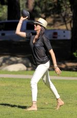 LAUREN SILVERMAN at Cold Water Park in Beverly Hills 04/22/2016
