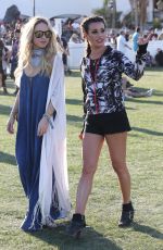 LEA MICHELE at Coachella Valley Music and Arts Festival, Day 2 04/16/2016