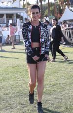 LEA MICHELE at Coachella Valley Music and Arts Festival, Day 2 04/16/2016