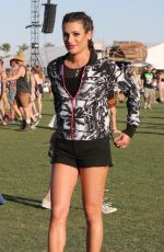 LEA MICHELE at Coachella Valley Music and Arts Festival, Day 2 04/16/2016