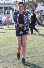 LEA MICHELE at Coachella Valley Music and Arts Festival, Day 2 04/16/2016