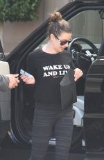 LEA MICHELE Out in Beverly Hills 03/31/2016