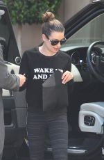 LEA MICHELE Out in Beverly Hills 03/31/2016