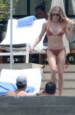 LEANN RIMES in Bikini at a Pool in Cabo San Lucas 04/22/2016