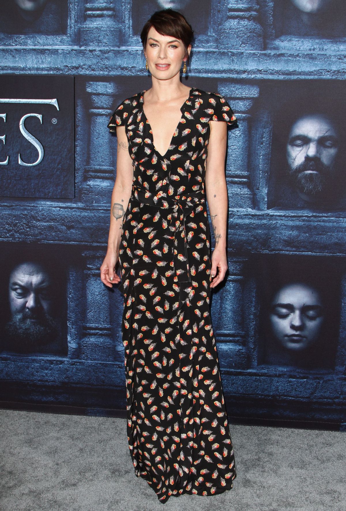 LENA HEADEY at ‘Game of Thrones: Season 6’ Premiere in Hollywood 04/10 ...
