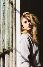 LIA MARIE JOHNSON in Calvin Klein Pports Bra for Local Wolves Magazine, April 2016