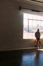 LIA MARIE JOHNSON in Calvin Klein Pports Bra for Local Wolves Magazine, April 2016
