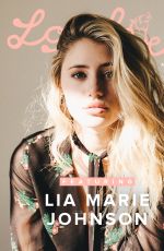 LIA MARIE JOHNSON in Calvin Klein Pports Bra for Local Wolves Magazine, April 2016