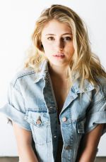 LIA MARIE JOHNSON in Calvin Klein Pports Bra for Local Wolves Magazine, April 2016