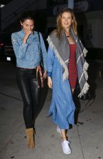 LILY ALDRIDGE and BEHATI PRINSLOO Out in West Hollywood 03/30/2016