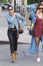 LILY ALDRIDGE and BEHATI PRINSLOO Out in West Hollywood 03/30/2016