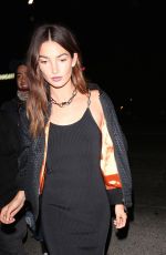 LILY ALDRIDGE at Gigi Hadid
