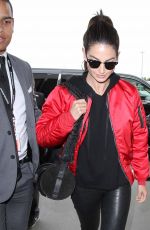 LILY ALDRIDGE at LAX Airport in Los Angeles 04/07/2016