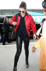LILY ALDRIDGE at LAX Airport in Los Angeles 04/07/2016
