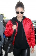 LILY ALDRIDGE at LAX Airport in Los Angeles 04/07/2016