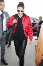 LILY ALDRIDGE at LAX Airport in Los Angeles 04/07/2016