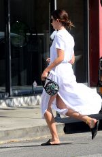 LILY ALDRIDGE Out and About in Los Angeles 04/05/2016