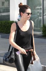 LILY ALDRIDGE Out and About in West Hollywood 03/30/2016