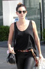 LILY ALDRIDGE Out and About in West Hollywood 03/30/2016