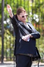 LINDA EVANGELISTA Out and About in West Village 04/17/2016