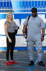 LINDSAY ARNOLD at DWTS Studio in Hollywood 04/24/2016