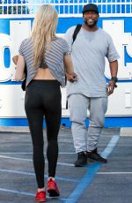 LINDSAY ARNOLD at DWTS Studio in Hollywood 04/24/2016