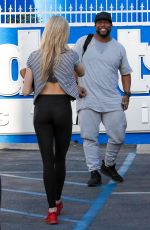 LINDSAY ARNOLD at DWTS Studio in Hollywood 04/24/2016