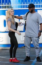 LINDSAY ARNOLD at DWTS Studio in Hollywood 04/24/2016