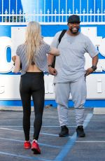 LINDSAY ARNOLD at DWTS Studio in Hollywood 04/24/2016