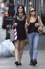 LINDSAY LOHAN Out for Shopping in New York 04/18/2016