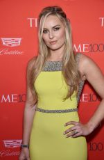 LINDSEY VONN at 2016 time 100 Gala Most Influential People in World 04/26/2016