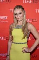 LINDSEY VONN at 2016 time 100 Gala Most Influential People in World 04/26/2016