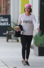 LISA RINNA Leaves Yoga Class in Studio City 04/11/2016