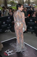 LIZZIE CUNDY at Asian Awards in London 04/08/2016