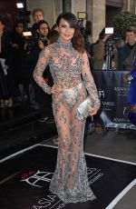 LIZZIE CUNDY at Asian Awards in London 04/08/2016