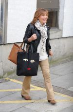 LORRAINE KELLY Leaves ITV Studios in London 04/19/2016