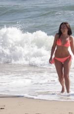 LOUISA LYTTON and CAROLINE PEARCE in Bikinis on the Beach in Santa Monica 04/28/2016